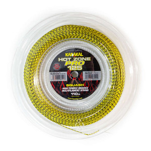 Naciąg squash Karakal Hot Zone Pro 125 Yellow / Black (110 m)