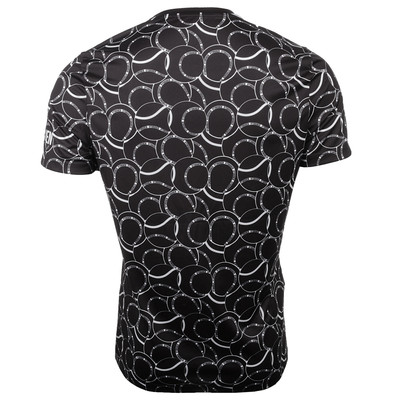 Koszulka Hydrogen Allover Tennis Tech T-Shirt Black