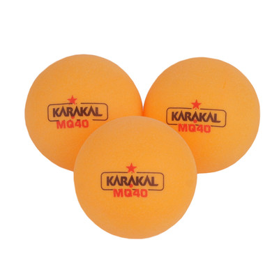 Piłeczki Karakal 1 Star Table Tennis Balls MQ40 6szt. Pomarańczowe