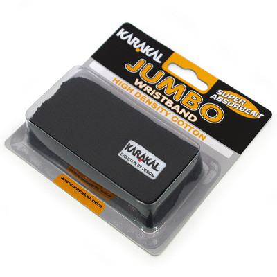 Frotka Karakal Jumbo Wristband Black