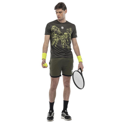 Koszulka Hydrogen Sketch Tech T-shirt Military Green