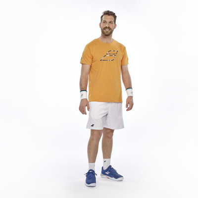 Koszulka Babolat Exercise Big Flag Tee Autumn Glory