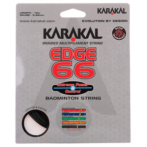 Naciąg badminton Karakal Edge 66 Black