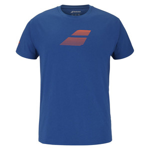 Babolat Exercise Big Flag Tee Dark Blue