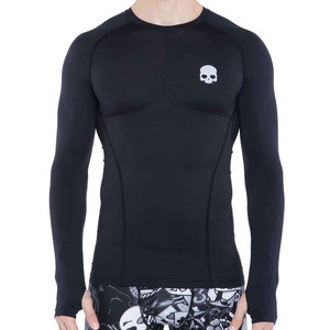 Koszulka Hydrogen Second Skin Mesh LS Black