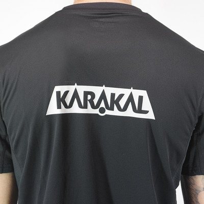 Koszulka Karakal Pro Tour Tee Black / Graphite