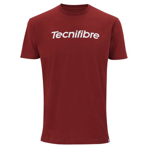 Koszulka Tecnifibre Team Cotton Tee Cardinal