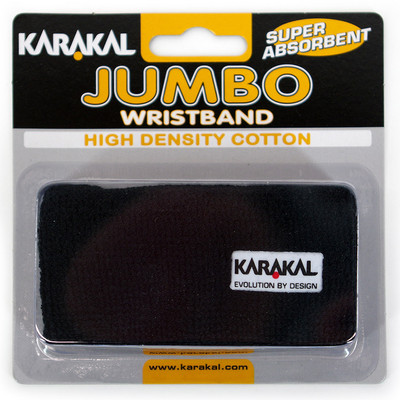 Frotka Karakal Jumbo Wristband Black