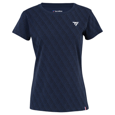 Koszulka Tecnifibre Graphic Women's Tee Stretch Marine