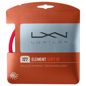 Naciąg tenis Luxilon Element IR Soft 127 Red