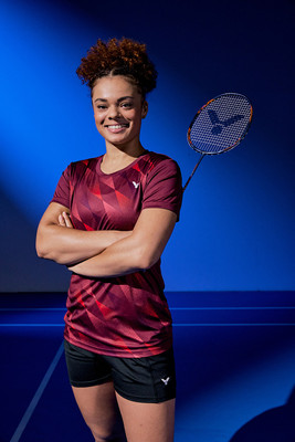 Koszulka Victor Women's T-Shirt T-44102 D Red