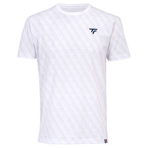 Koszulka Tecnifibre Graphic Tee Stretch White