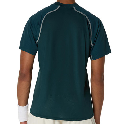 ASICS Match Actibreeze Polo Shirt Saxon Green