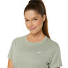 Koszulka Asics Core SS Top Women's Olive Grey