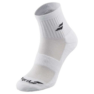 Skarpety Babolat Quarter Socks 3 Pairs Pack White