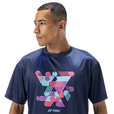 Koszulka Yonex Unisex Practice T-Shirt 0043 Indigo Marine