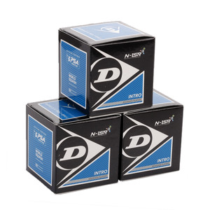 Piłka Dunlop Intro Blue Dot 3Pack