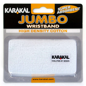 Frotka Karakal Jumbo Wristband White