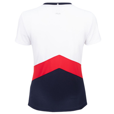 Koszulka Fila Aurelia Women's T-Shirt White / Navy