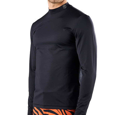 Koszulka Hydrogen Basic Roll Neck Black