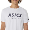 Koszulka ASICS Court Tennis Graphic Tee Brilliant White