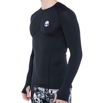 Koszulka Hydrogen Second Skin Mesh LS Black