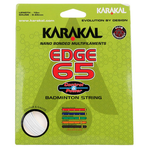 Naciąg badminton Karakal Edge 65 White