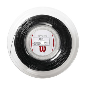 Tennis string Wilson Revolve 17 1.25 Black (200m)