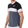Koszulka ASICS Match Polo-Shirt Performance Black / Carrier Grey
