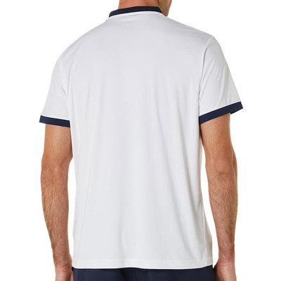 Koszulka Asics Court Polo Shirt White / Midnight