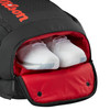 Wilson Clash V3 Backpack Black / Infrared