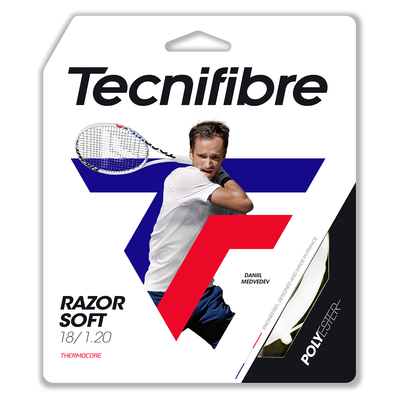 Naciąg tenis Tecnifibre Razor Soft 1.20 White
