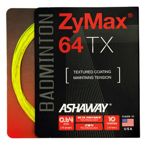 Naciąg badminton Ashaway ZyMax 64 TX Yellow