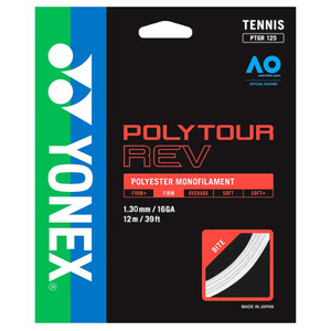 Naciąg tenis Yonex Poly Tour Rev 130 White