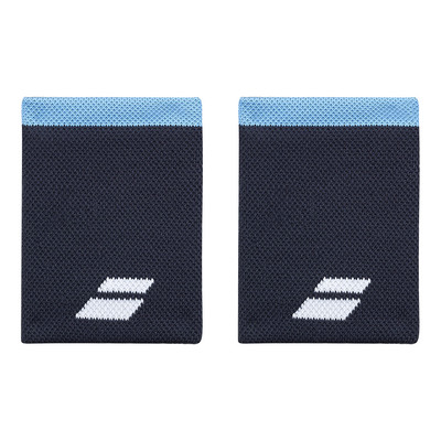 Babolat Logo Jumbo Wristband Drive Blue / Heritage