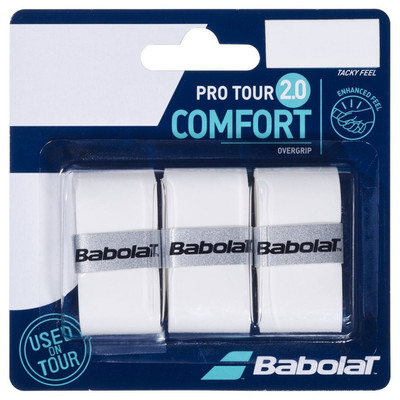 Owijka Babolat Pro Tour 2.0 Comfort 3Pack White
