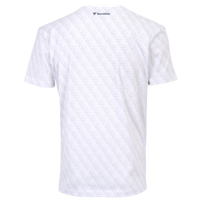 Koszulka Tecnifibre Graphic Tee Stretch White