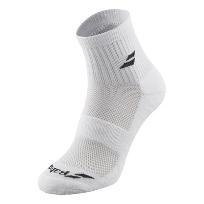 Babolat Quarter Socks 3 Pairs Pack White / Blue / Grey