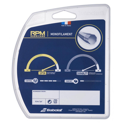 Naciąg tenis Babolat RPM Hurricane 1.25 Yellow