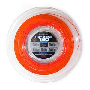 Naciąg squash Karakal Hot Zone Braided 120 Orange (220 m)