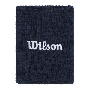 Wilson Wide Terry Wristband Navy OSFA