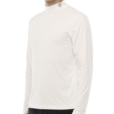 Koszulka Hydrogen Basic Roll Neck White