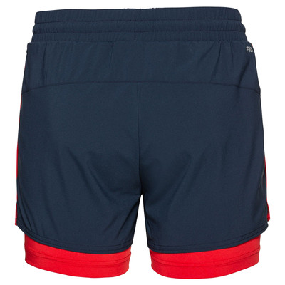 Spodenki Fila Evie 3in Shorts Navy / Red
