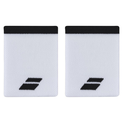 Frotka Babolat Logo Jumbo Wristband 2Pack White / Black