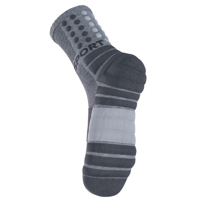 Skarpety Compressport Shock Absorb Socks Grey Melange