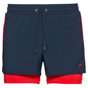 Spodenki Fila Evie 3in Shorts Navy / Red