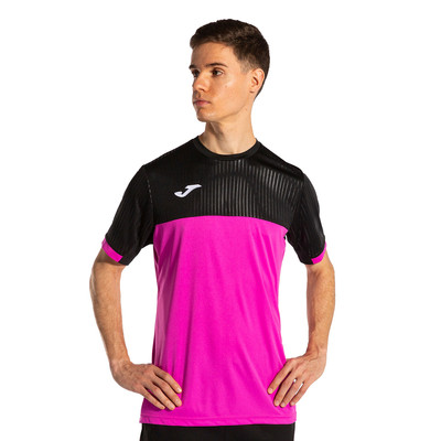 Joma Montreal SS T-shirt Pink / Black
