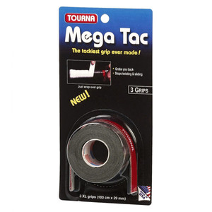 Owijka Tourna Mega Tac 3Pack Black