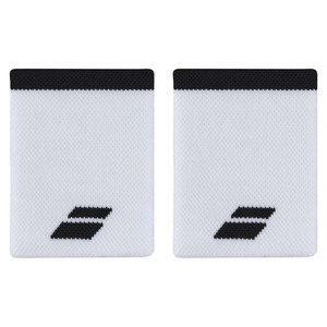 Frotka Babolat Logo Jumbo Wristband 2Pack White / Black