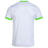 Koszulka Joma Cour SS Tee Sky White / Fluorescent Green
